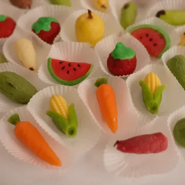 Doces de amêndoa do Algarve