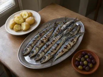 Sardinhas assadas