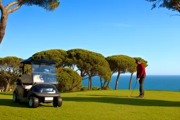 Golfe na costa algarvia